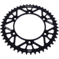 Rear sprocket alu 47 tooth pitch 520 black JTA80847BLK