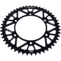 Rear sprocket alu 48 tooth pitch 520 black JTA80848BLK