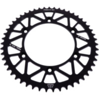 Rear sprocket alu 51 tooth pitch 520 black