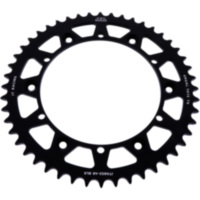 Rear sprocket alu 48 tooth pitch 520 black JTA85348BLK