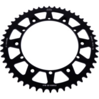 Rear sprocket alu 50 tooth pitch 520 black JTA85350BLK