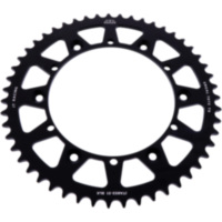 Rear sprocket alu 51 tooth pitch 520 black JTA85351BLK