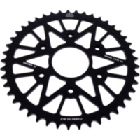 Rear sprocket alu 45 tooth pitch 520 black JTA89045BLK