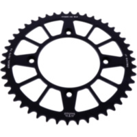 Rear sprocket alu 46 tooth pitch 520 black JTA89146BLK