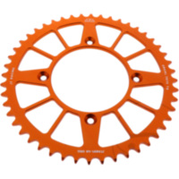 Rear sprocket alu 48 tooth pitch 520 orange JTA89148ORG