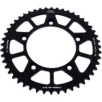 Rear sprocket alu 48 tooth pitch 420 black