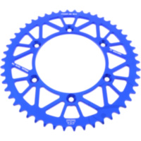 Rear sprocket alu 50 tooth pitch 520 blue