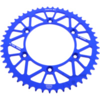 Rear sprocket alu 51 tooth pitch 520 blue