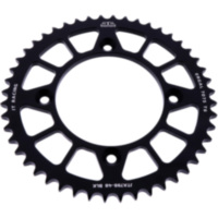 Rear sprocket alu 48 tooth pitch 428 black JTA79848BLK