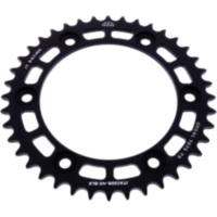 Rear sprocket alu 40 tooth pitch 520 black JTA130840BLK