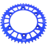 Rear sprocket alu 45 tooth pitch 520 blue