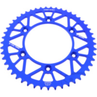 Rear sprocket alu 49 tooth pitch 520 blue JTA89749BLU