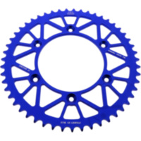 Rear sprocket alu 51 tooth pitch 520 blue JTA89751BLU