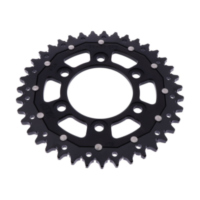 Rear sprocket dual 39 tooth pitch 525 black