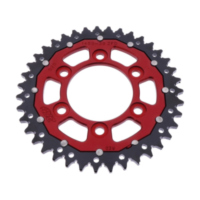 Rear sprocket dual 39 tooth pitch 525 red