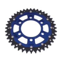 Rear sprocket dual 40 tooth pitch 525 blue