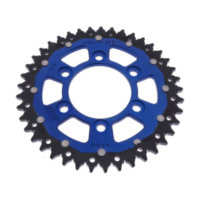 Rear sprocket dual 41 tooth pitch 525 blue