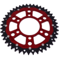 Rear sprocket dual 44 tooth pitch 525 red ZFD148944RED