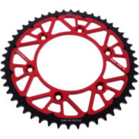 Rear sprocket twinstar 50 tooth pitch 520 red