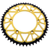 REAR SPROCKET TWINSTAR 52 TOOTH PITCH 520 GOLD 2504