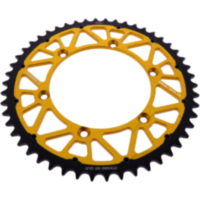 Rear sprocket twinstar 50 tooth pitch 520 gold JTX46050GLD