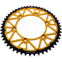 Rear sprocket twinstar 51 tooth pitch 520 gold