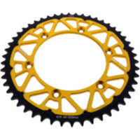 Rear sprocket twinstar 50 tooth pitch 520 gold