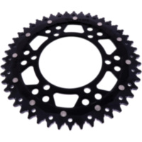 Rear sprocket dual 47 tooth pitch 525 black