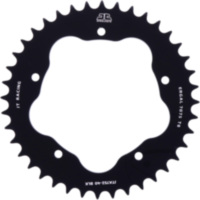 REAR SPROCKET ALUMINIUM 40 TOOTH PITCH 525 BLACK