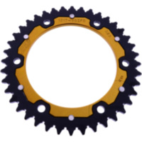 REAR SPROCKET DUAL 40 TOOTH PITCH 525 GOLD 2595