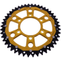 REAR SPROCKET DUAL 46 TOOTH PITCH 525 GOLD 2597