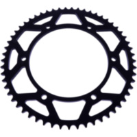 Alu-Kettenrad 57Z Teilung 428 schwarz Esjot Innendurchmesser 136 Lochkreis 156