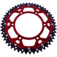REAR SPROCKET DUAL 51 TOOTH PITCH 520 RED 2618