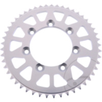 REAR SPROCKET ALUMINIUM 49 TOOTH PITCH 428 SILVER