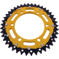 Kettenrad Dual 42Z Teilung 525 gold ZF Innendurchmesser 110 Lochkreis 130