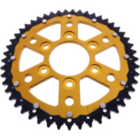 REAR SPROCKET DUAL 49 TOOTH PITCH 525 GOLD 2659