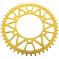 Alu-Kettenrad 47Z Teilung 520 gold JT Innendurchmesser 110 Lochkreis 130