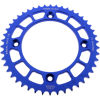 Alu-Kettenrad 46Z Teilung 428 blau JT Innendurchmesser 110 Lochkreis 132