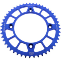 Alu-Kettenrad 49Z Teilung 428 blau JT Innendurchmesser 110 Lochkreis 132