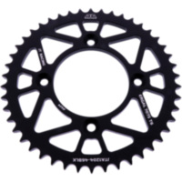 Alu-Kettenrad 46Z Teilung 428 schwarz JT Innendurchmesser 080 Lochkreis 100