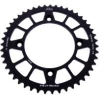 REAR SPROCKET ALUMINIUM 47 TOOTH PITCH 420 BLACK