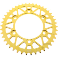 Alu-Kettenrad 43Z Teilung 525 gold JT Innendurchmesser 110 Lochkreis 130