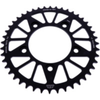 Alu-Kettenrad 44Z Teilung 520 schwarz JT Innendurchmesser 100 Lochkreis 124