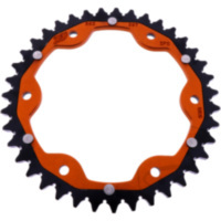 Kettenrad Dual 39Z Teilung 525 orange ZF Innendurchmesser 153 Lochkreis 155