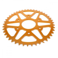 Rear sprocket aluminium 45tooth pitch 520 orange