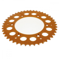 Alu chain wheel 45T pitch 520 orange