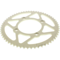 Rear sprocket aluminium 60tooth pitch 420 silver