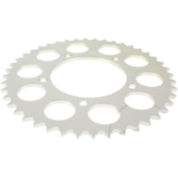 Alu chain wheel 44T pitch 520 silver Esjot insidedu 513220844 fitting for Aprilia RSV4  1000 RKA00/RKC01 2010, 180 PS, 132 kw