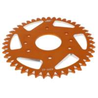 Alu chain wheel 43T pitch 520 orange