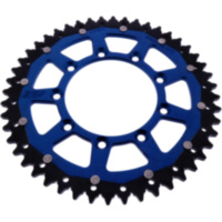 REAR SPROCKET DUAL 48 TOOTH PITCH 520 BLUE 2580